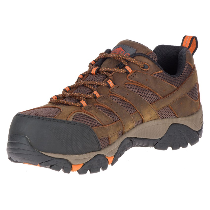 Chaussure de Securite Merrell Moab Vertex Vent Comp Toe Marron Homme | O.O.HMUG